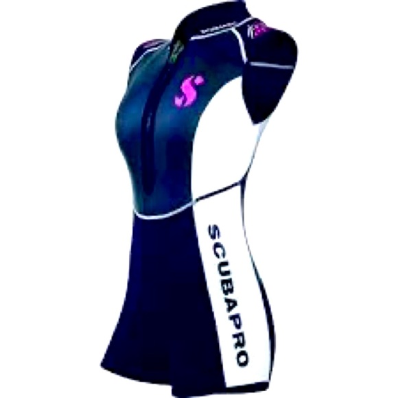 HYBRID DIVE SHORTY, WOMEN, 2MM Size 4 - Picture 1 of 4
